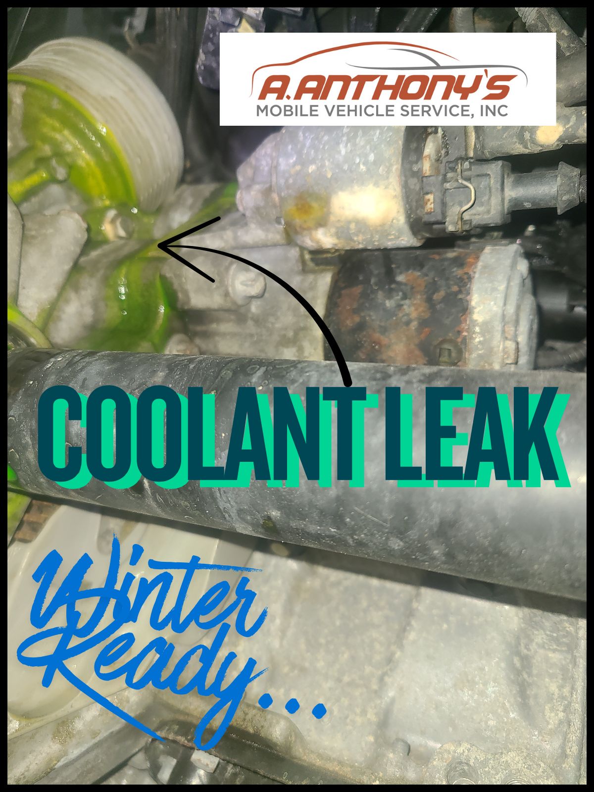 Coolant Leak? Don't Let it Turn Into Engine Damage